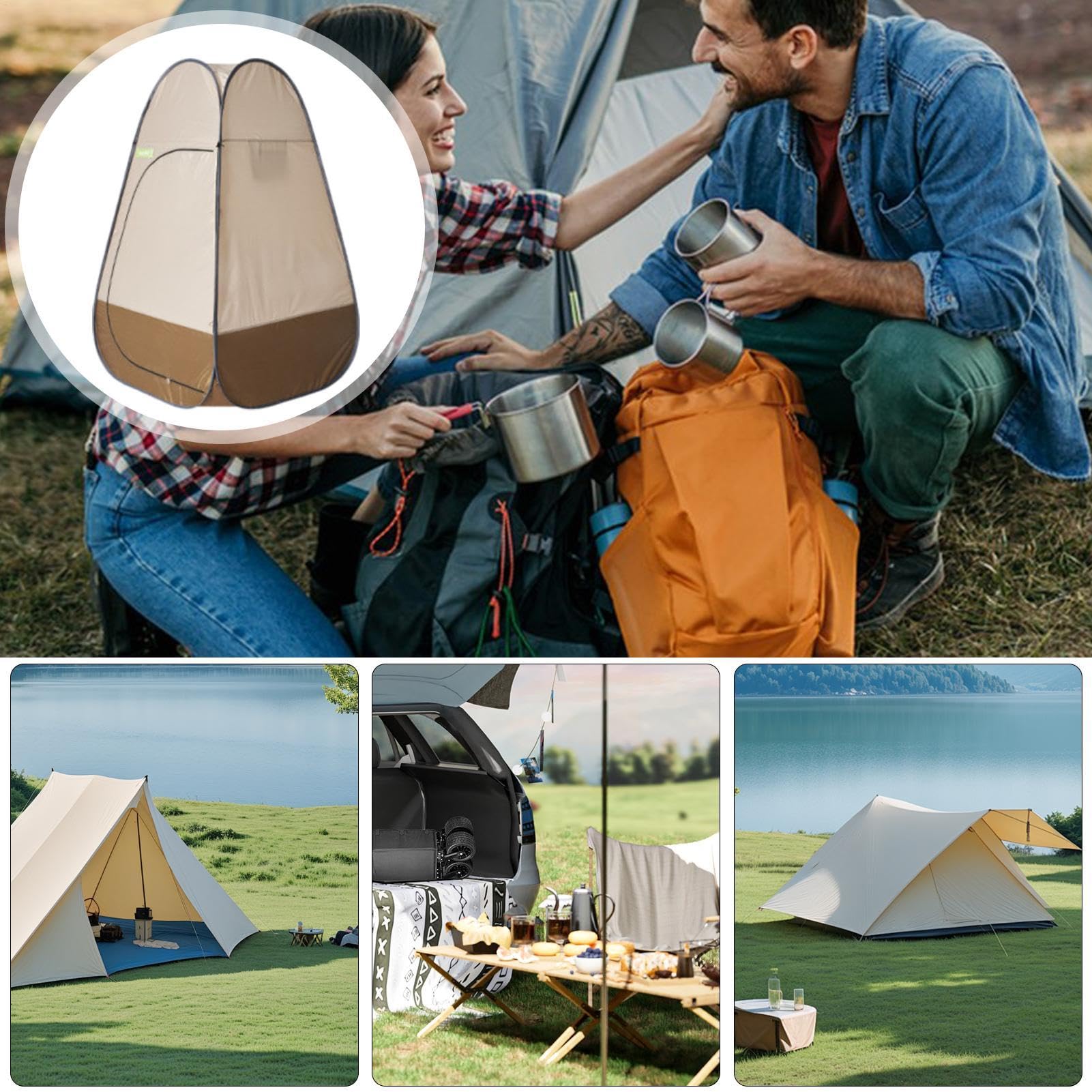 Tienda de baño para el baño para Acampar, de Ducha al Aire Libre Tienda al | Refugio de vestuario de playa impermeable para acampar, senderismo, pesca