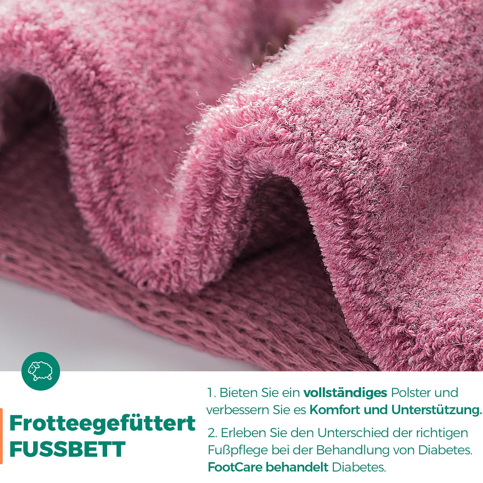 Rahhint Lana Merino Calze Diabetici 3 Paia, Calze in Bamboo senza Elastico senza Cucitura per Uomo & Donna