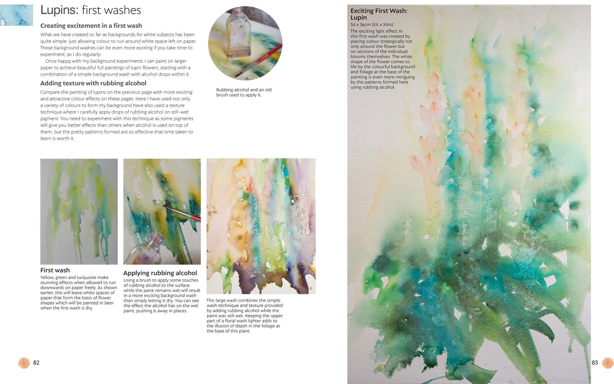 Atmospheric Flowers in Watercolour: Painting With Energy and Life