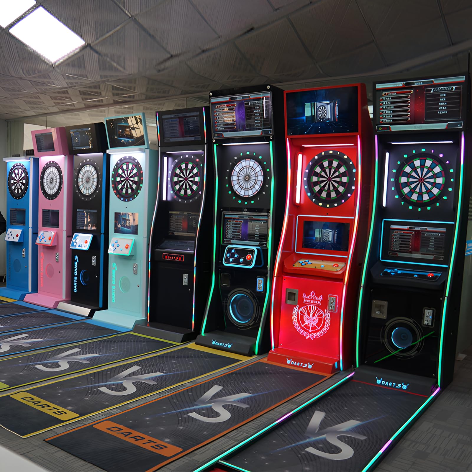 Amazon.co.jp: 联网版＆单机版対応 業務用 高精度電子ダーツマシン