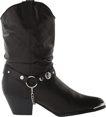 Dingo Womens Olivia Pointed Toe Pull On Casual Boots Mid Calf Mid Heel 2-3