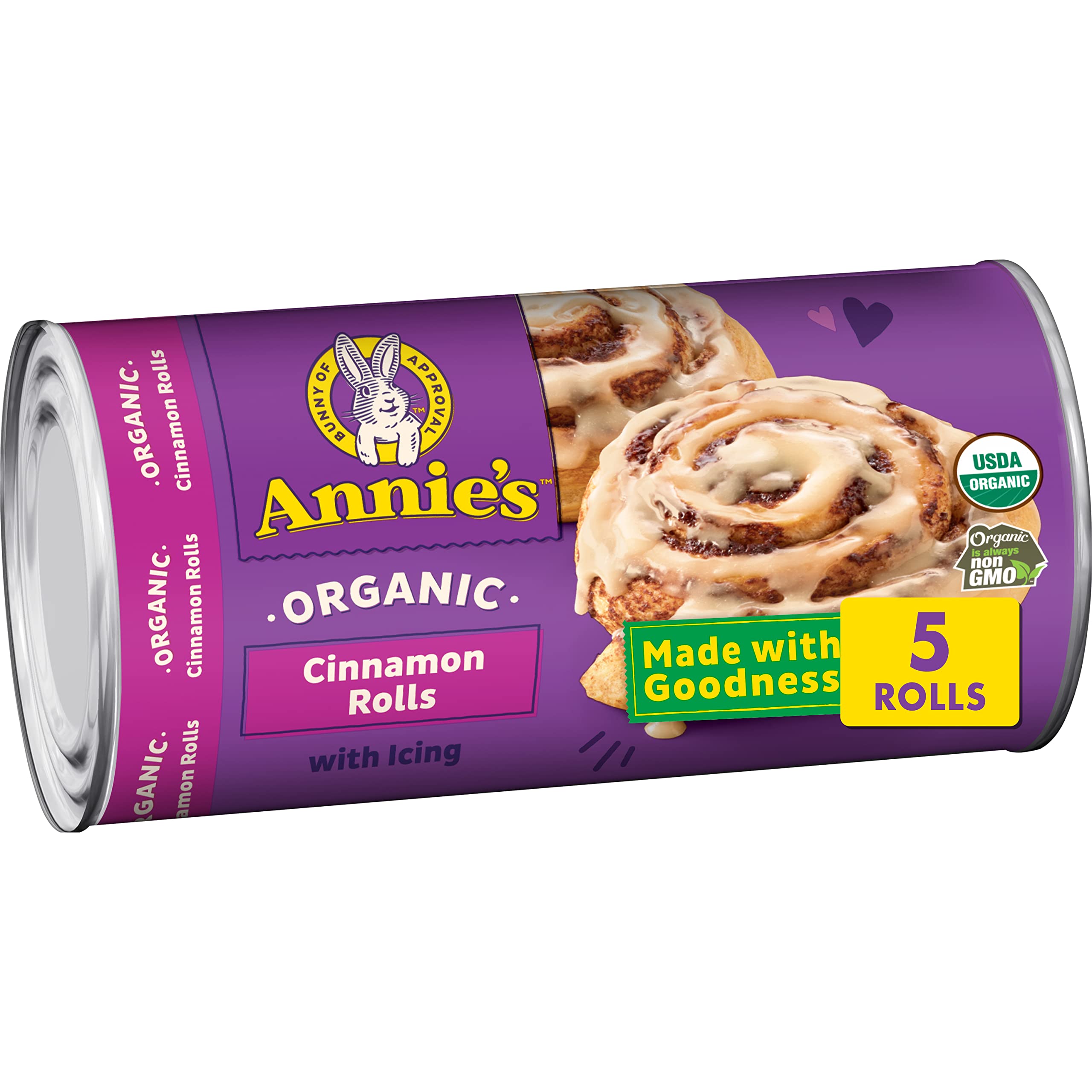 Amazon.com: Annie's Organic Cinnamon Rolls with Icing