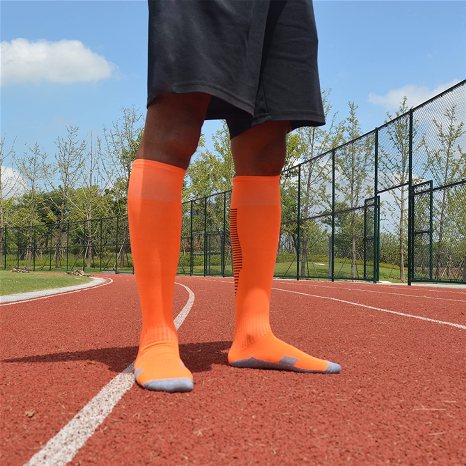 Calze da Uomo in Esecuzione da Uomo Compressione Sport Calzini Traspiranti Unisex Outdoor Cycling Cycling Basket Calze da Calcio Sport Calzini Sportivi