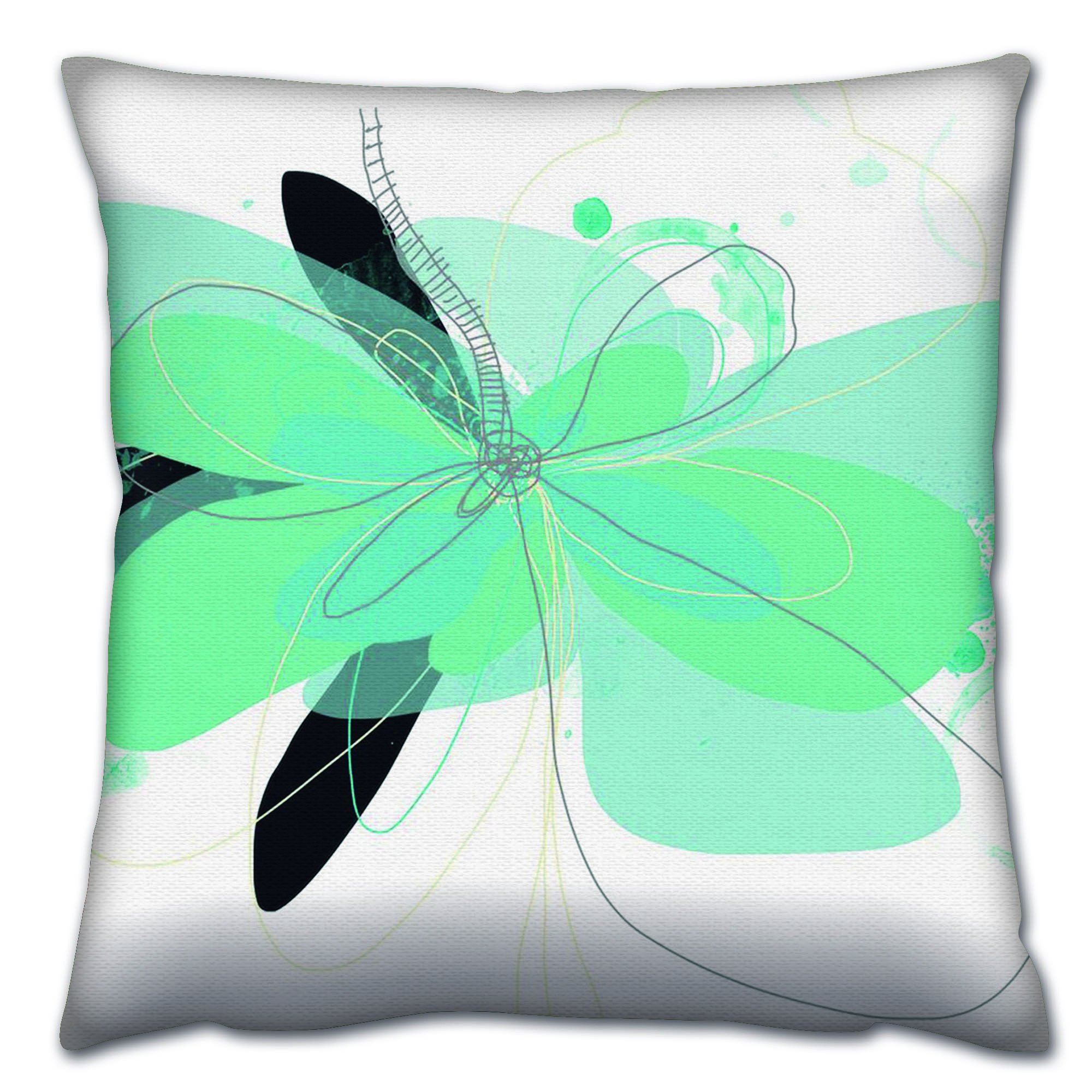 Coussin multicolore déco salon pour canapé moderne et fauteuil de chambre