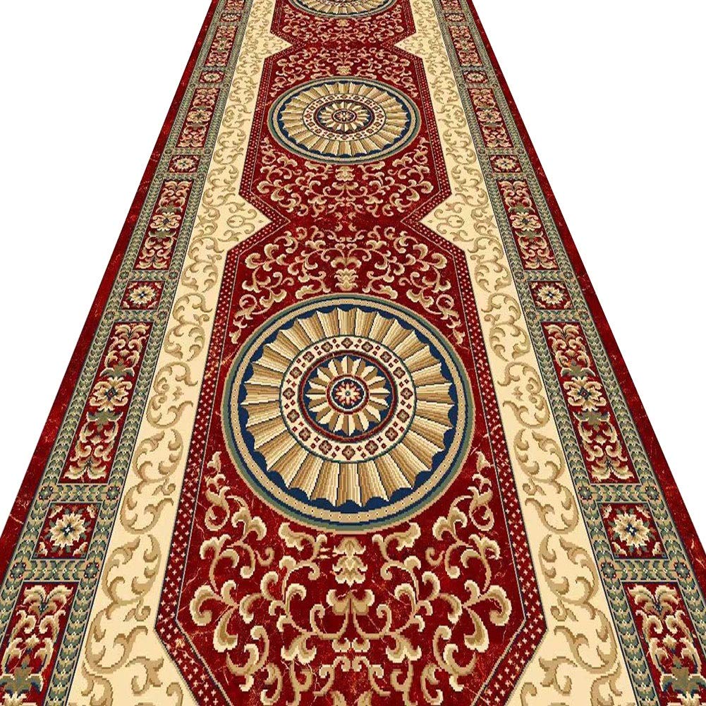 Tapis couloir passage entrée sur mesure style européen résistant épaisseur 6mm
