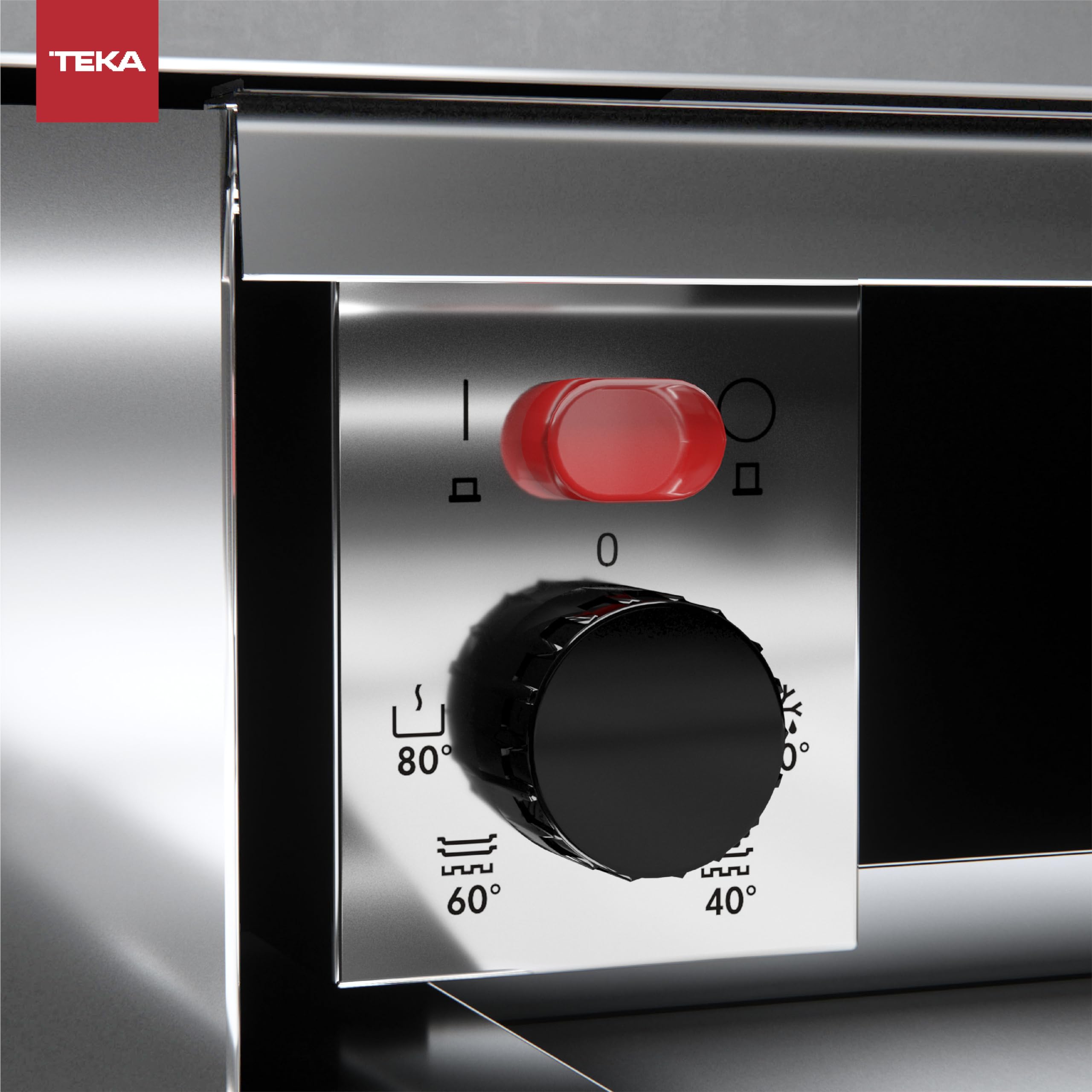 TEKA Wärmeschublade CP 15 GS 7 Fassungsvermögen für 6 Personen / Thermostat 30-80°C