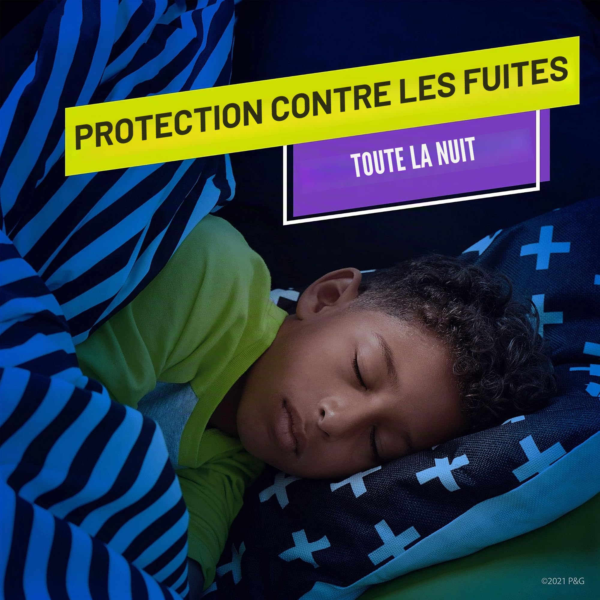 Ninjamas Lot de 10 culottes de nuit absorbantes pour garçons, 4-7 ans, 17-30 kg, protection contre les fuites pour toute la nuit