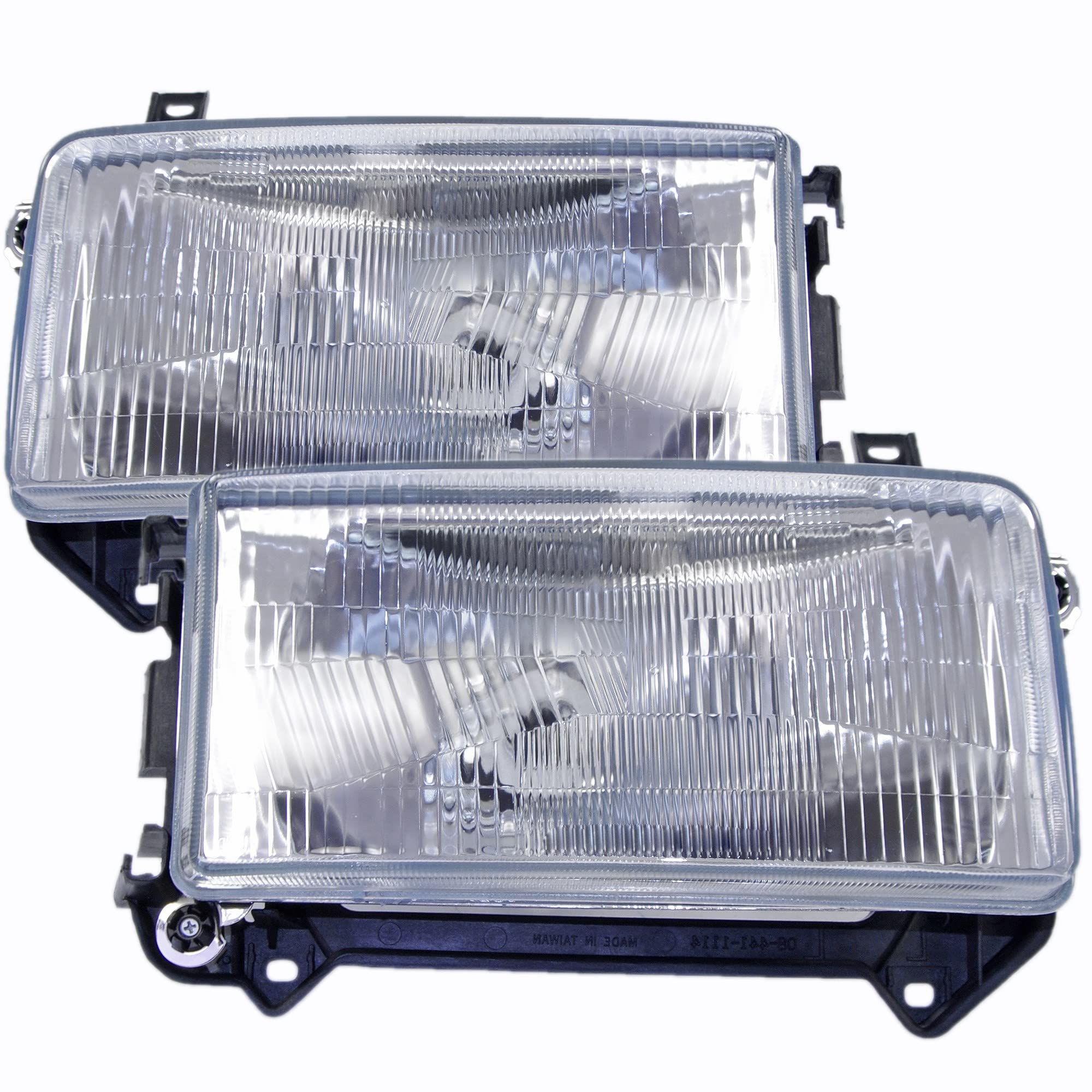 BESTPRICE 2x fari principali anteriori sinistro + destro H4 senza servomotore, compatibili con VW TRANSPORTER T4