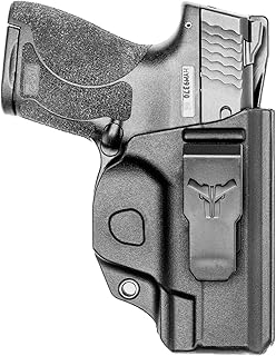 Smith & Wesson M&P Shield 9/40/Plus IWB Holster - USA Made - Fits S&W Shield M2.0 & M1.0 9mm / .40 S&W - Klipt IWB Holster by Blade-Tech Holsters, Inside Waistband Concealed Carry (Right Hand)