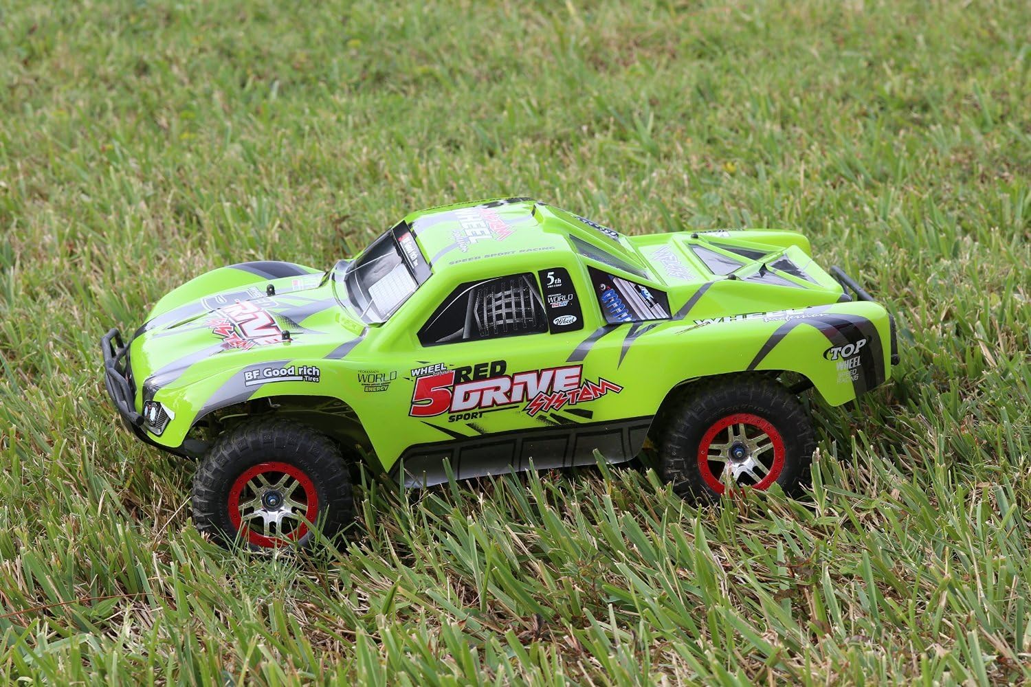 SummitLink Compatible Custom Body Green Replacement for 1/10 Scale RC Car or Truck (Truck not Included) SSJ-G-01