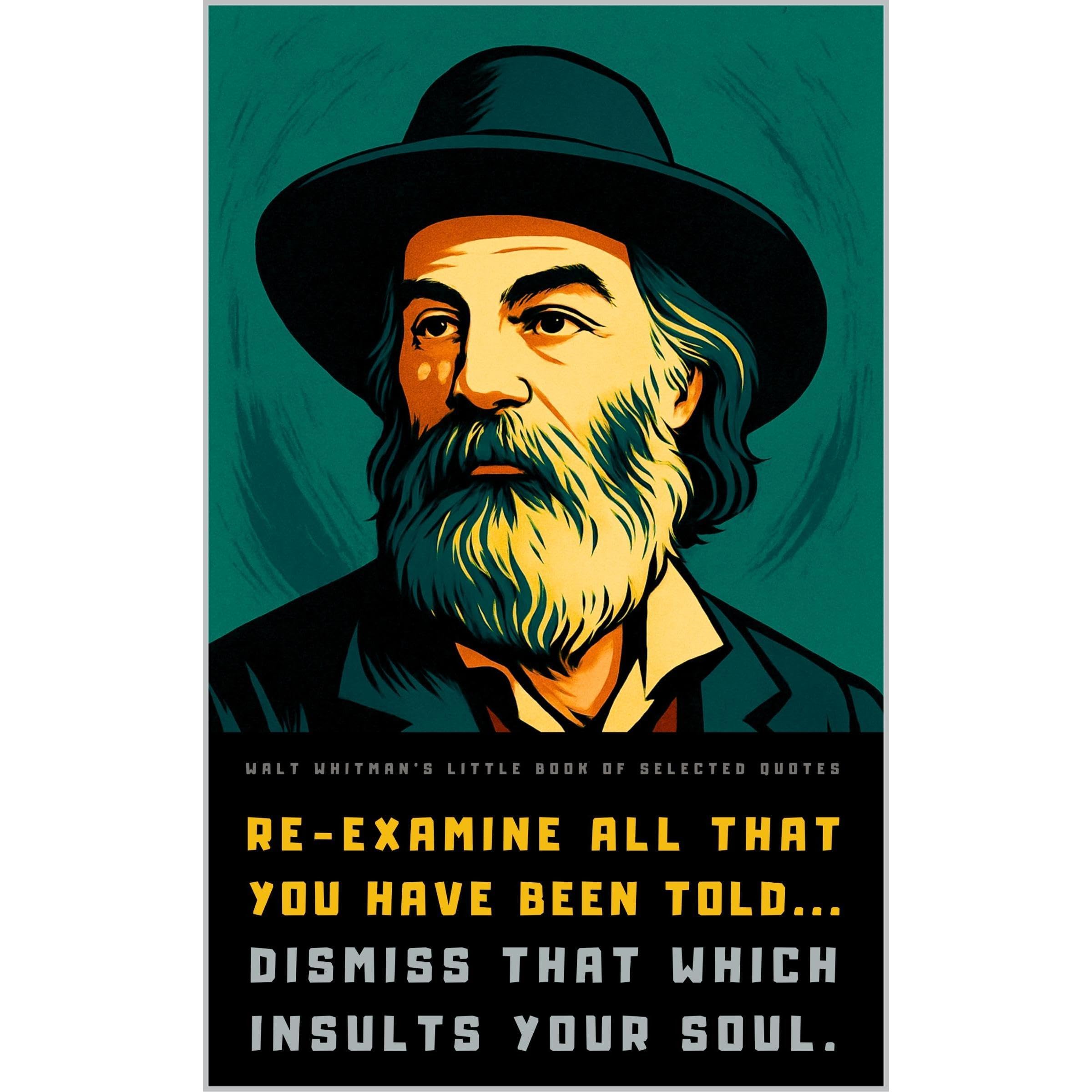 Walt Whitman's Little Book of Selected Quotes