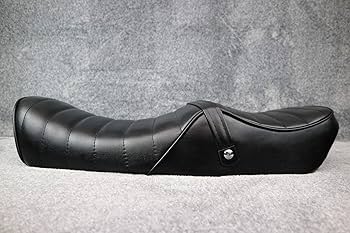 ゼファー７５０　黒皮　タックロールシート　/レザー　皮　RS Amazon | KAWASAKI カワサキ ゼファーχ レザー タックロールシート