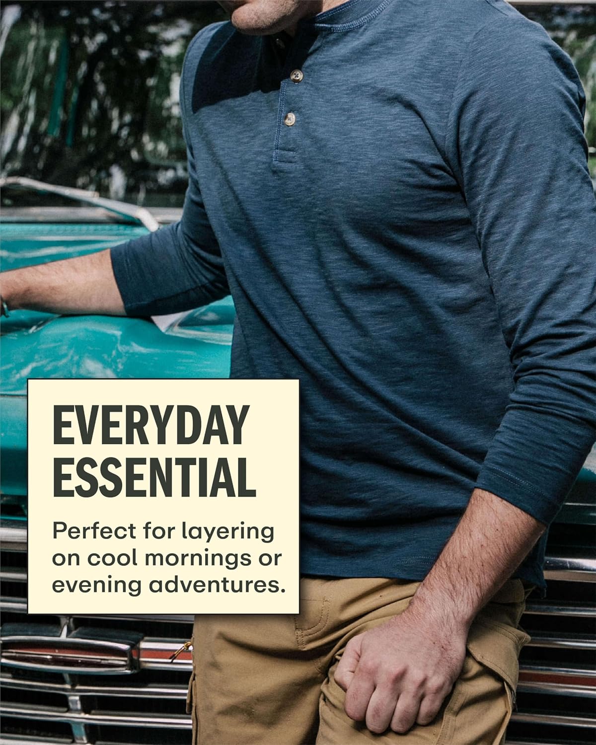 Field & Stream Men's Hemingway Long Sleeve Henley
