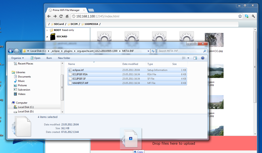 Prima WiFi File Manager - App on Amazon Appstore