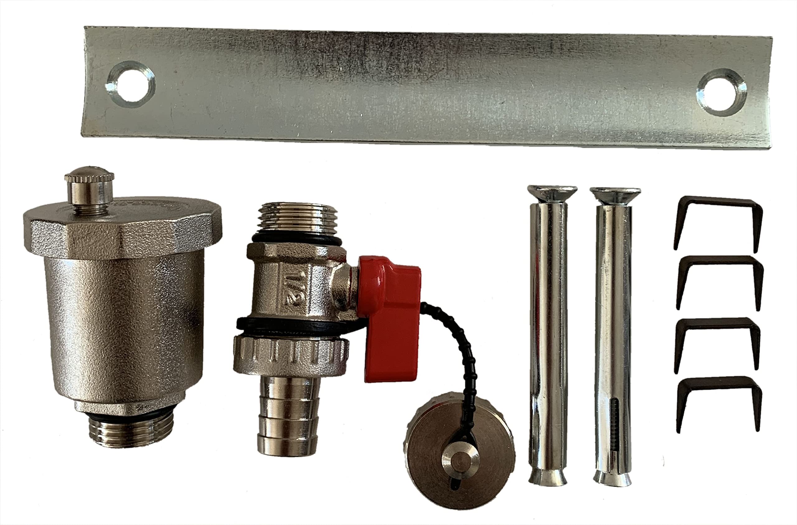 Hydraulische Weiche, Schlammabscheider 4x1" 2x½" GW GZ, 10 bar