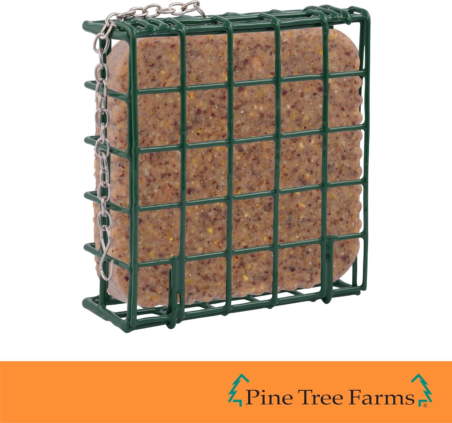 Pine Tree Farms Insect Suet Cake for Wild Birds 12 oz. (Pack of 12)