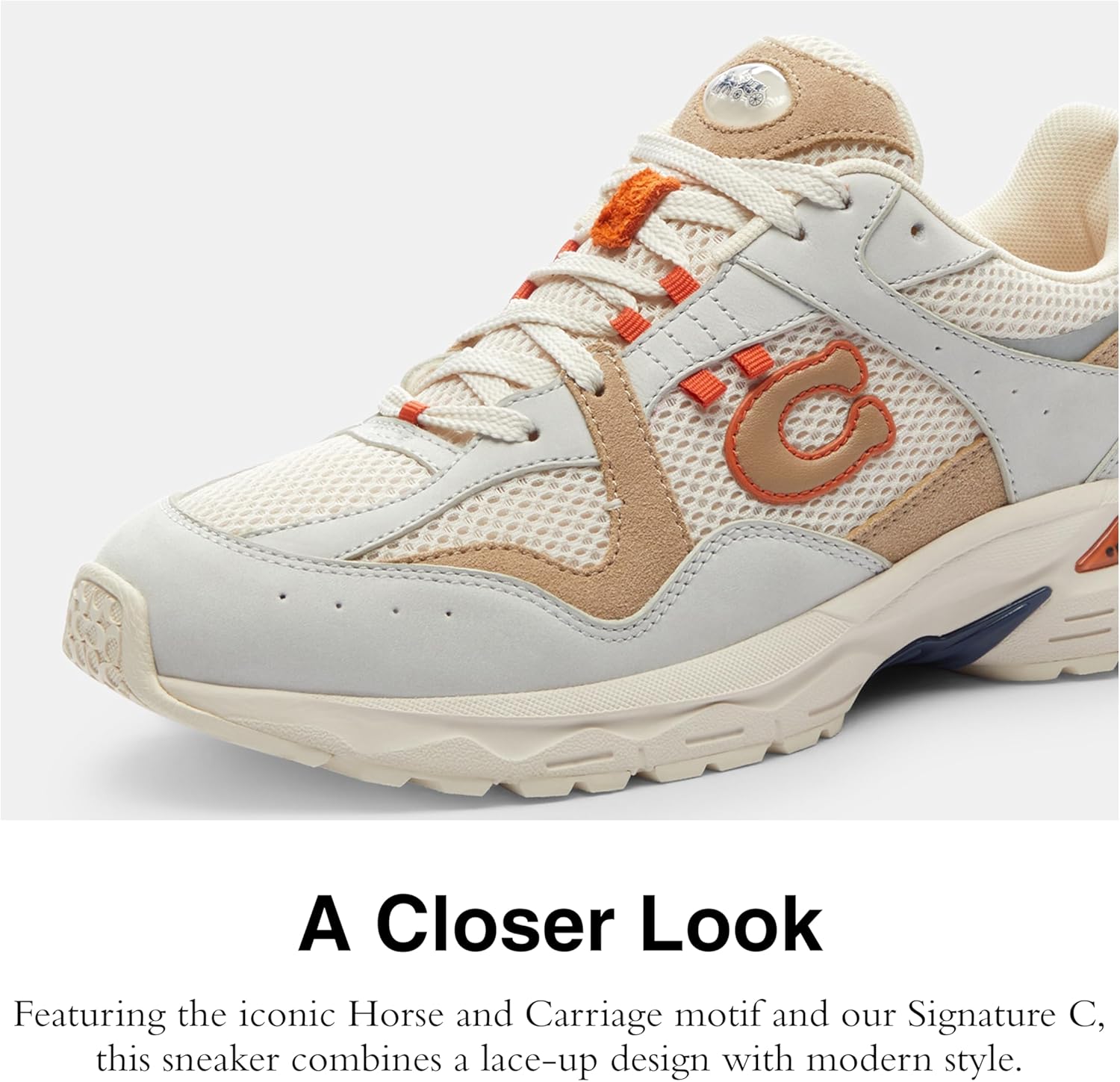 Coach Womens C301 Mesh and Laminato - Image 4