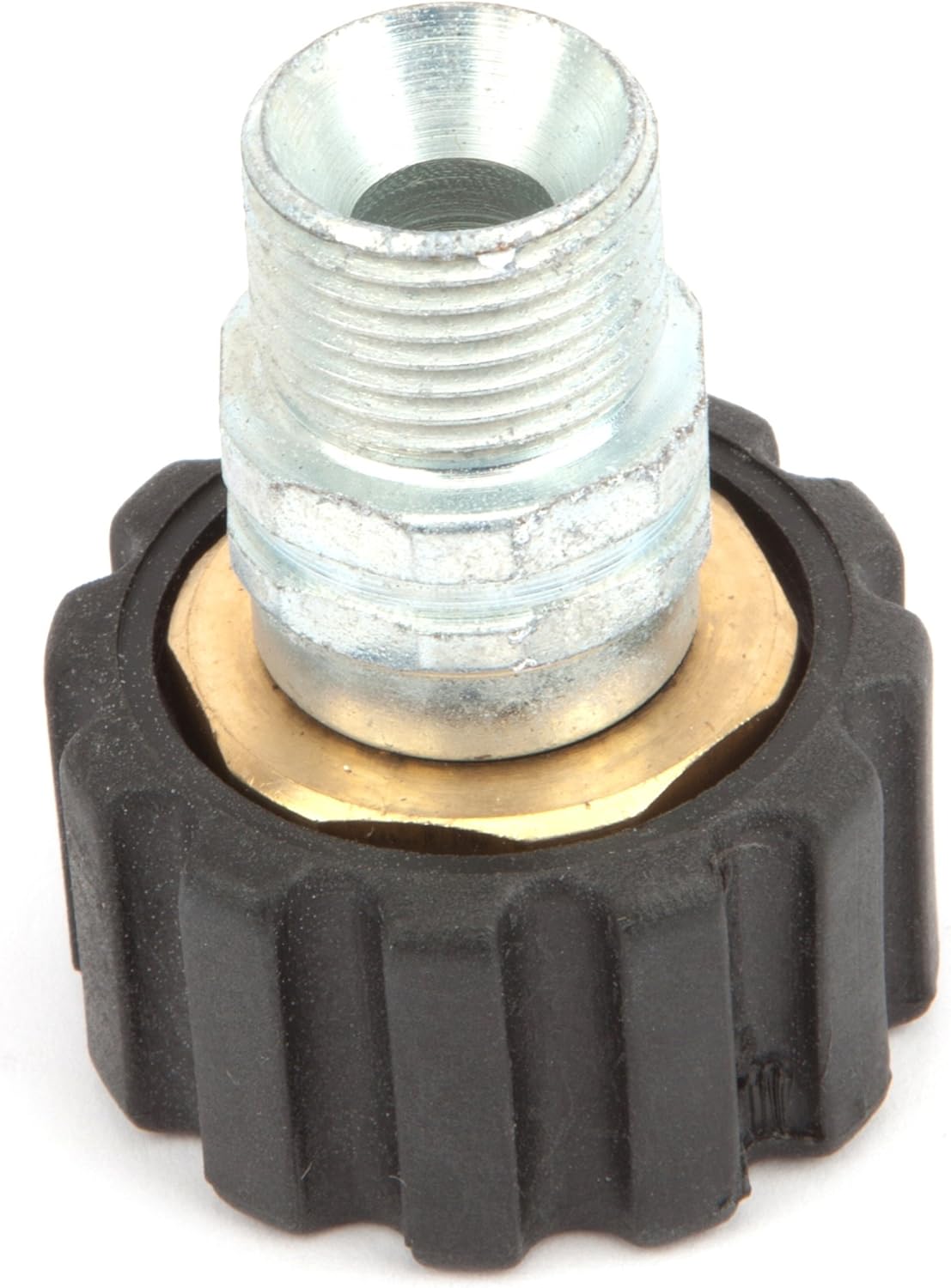 Forney 75109 Pressure Washer Accessories, Male Screw Coupling, M22F to 3/8-Inch Male NPT