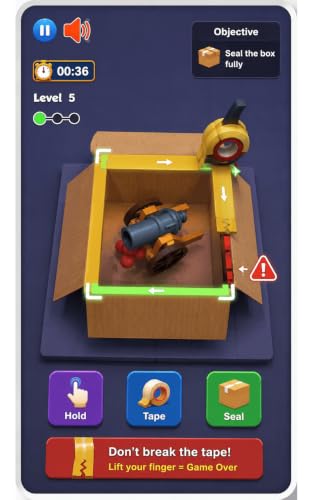 Box Wrap Master: Packing Items Challenge – vue 2