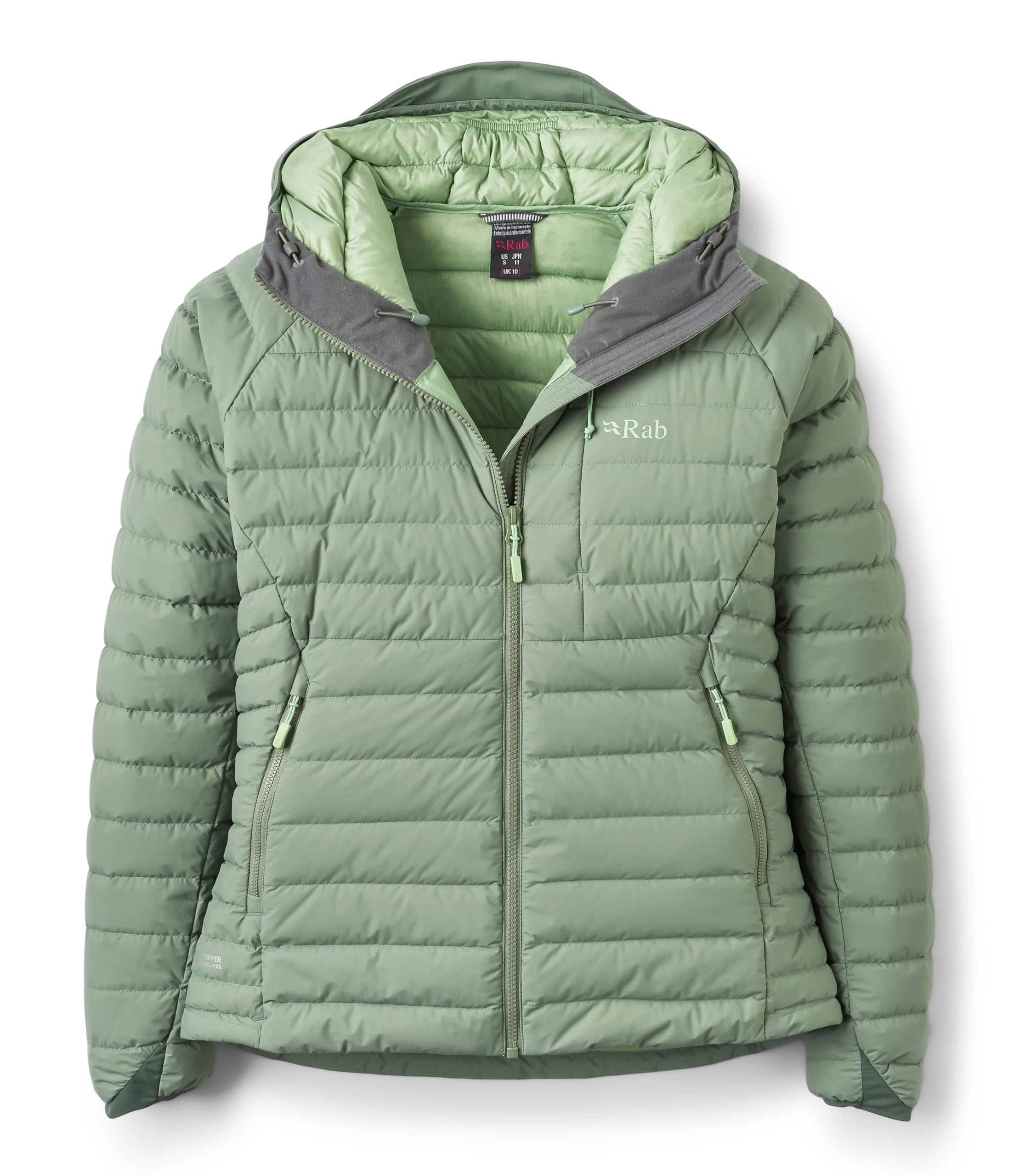 Rab Microlight Windstopper Damska kurtka z kapturem Gore-Tex, wiatroszczelna kurtka narciarska i wspinaczkowa
