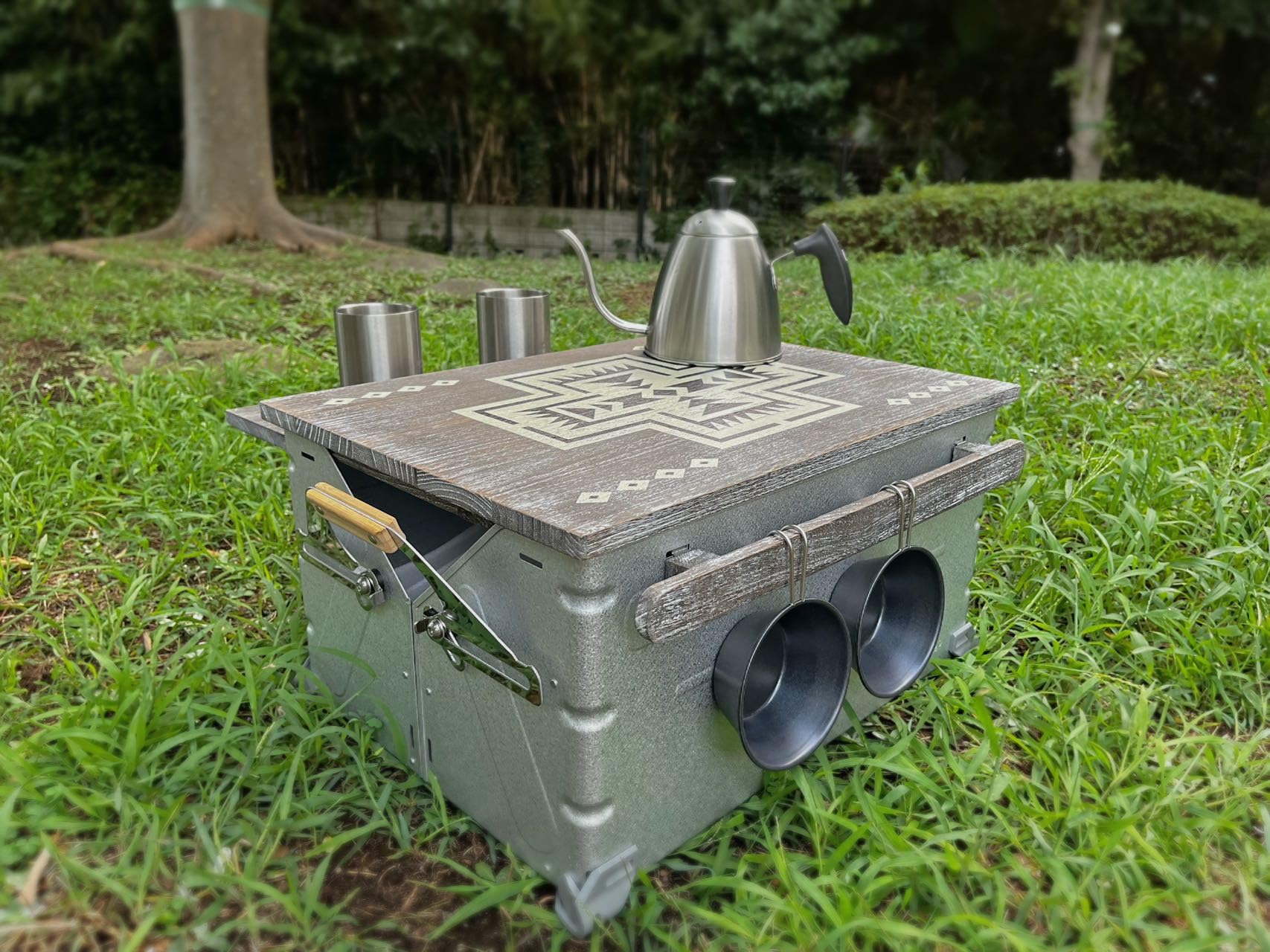 Amazon｜OUTDOORSHIN シェルフコンテナ用 サイドバー オリジナル