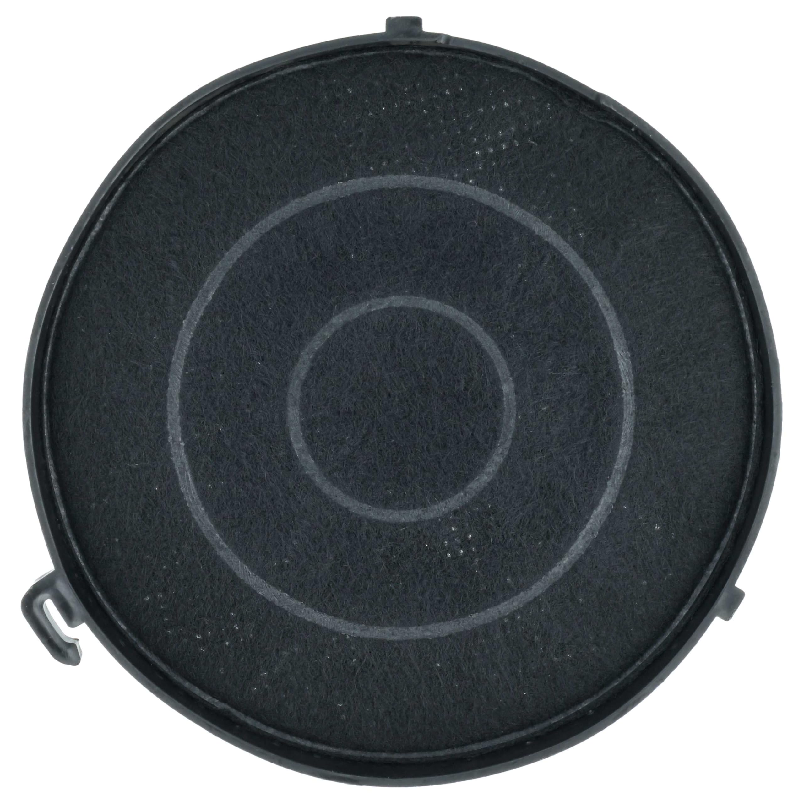 4 Filtres à Charbon Actif Pour Hotte Aspirante - Compatible Falmec VERSO, 1210, 1220, 1410, 1420 - Diamètre 16,8 Cm - Pour Air Pur En Cuisine