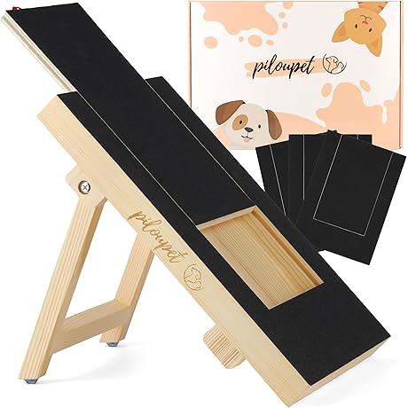 Dog Scratch Pad with Treat Box for Nail Care