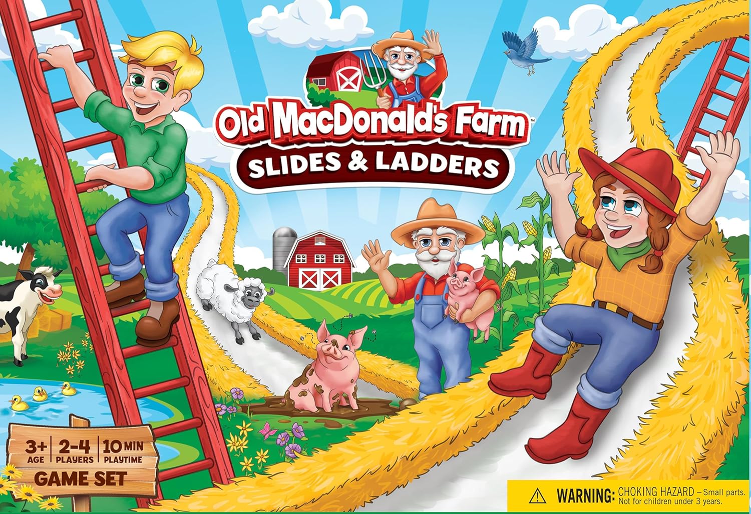 CAT - Slides & Ladders Board Game - Fun Family Entertainment for Kids and Adults - Educational, Engaging, and Perfect for Game Night, Classroom Activities, and Interactive Play for All Ages