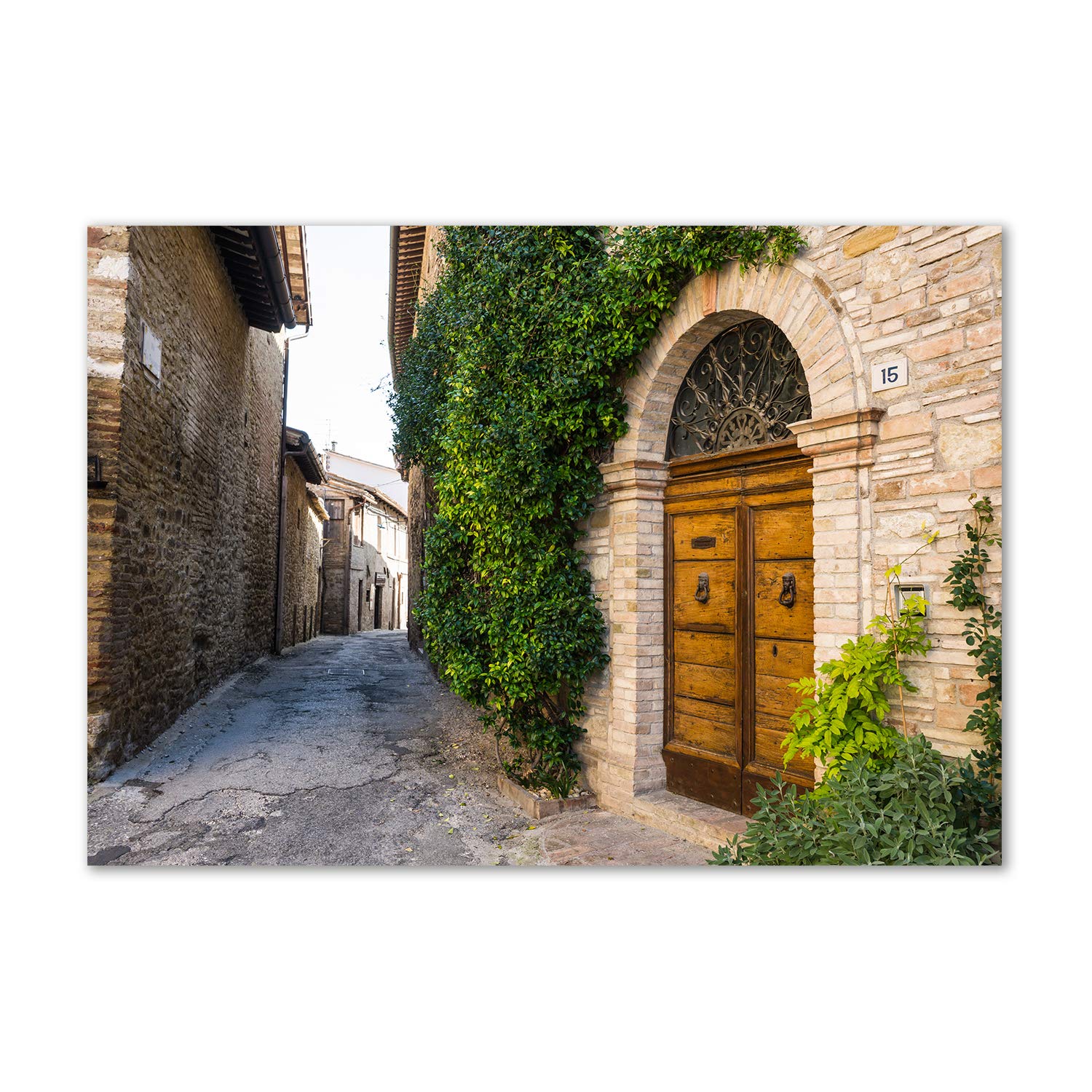 Tableau plexiglas Una Calle encantadora pour sublimer votre salon Tulup