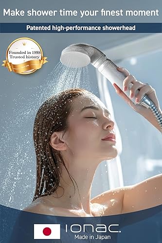 Miniatura 2 de 【Made in Japan and innovative technology】 IONAC shower head with filter, water softener shower, spa at home, suitable for atopy, water-saving shower
