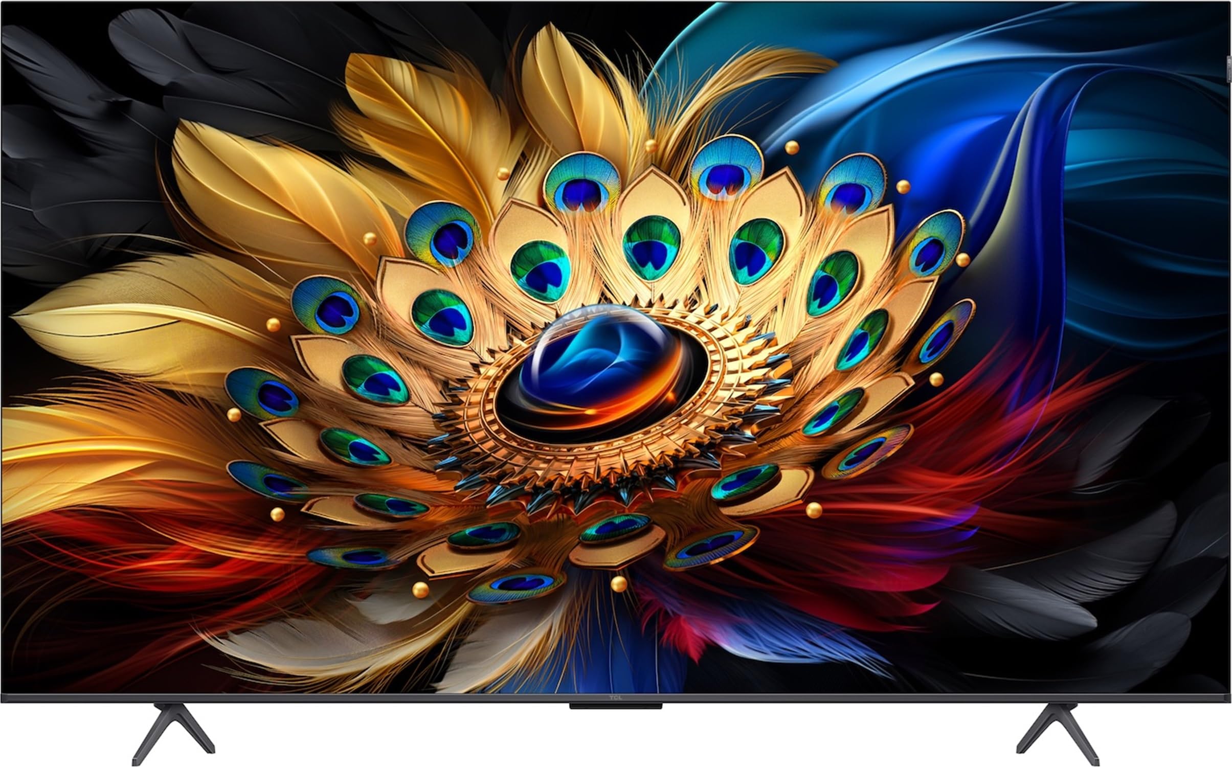 TV QLED Tcl 55C69B 139 cm 4K UHD 2024 Aluminio cepillado