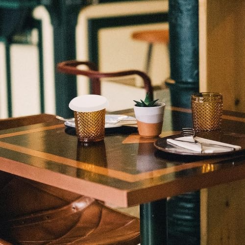 Miniatura 9 de 100 unids desechables de papel cubierta de bebida de papel tapa reciclada tapa de bebida caliente tapa taza de café cubierta para fiestasbodacocina