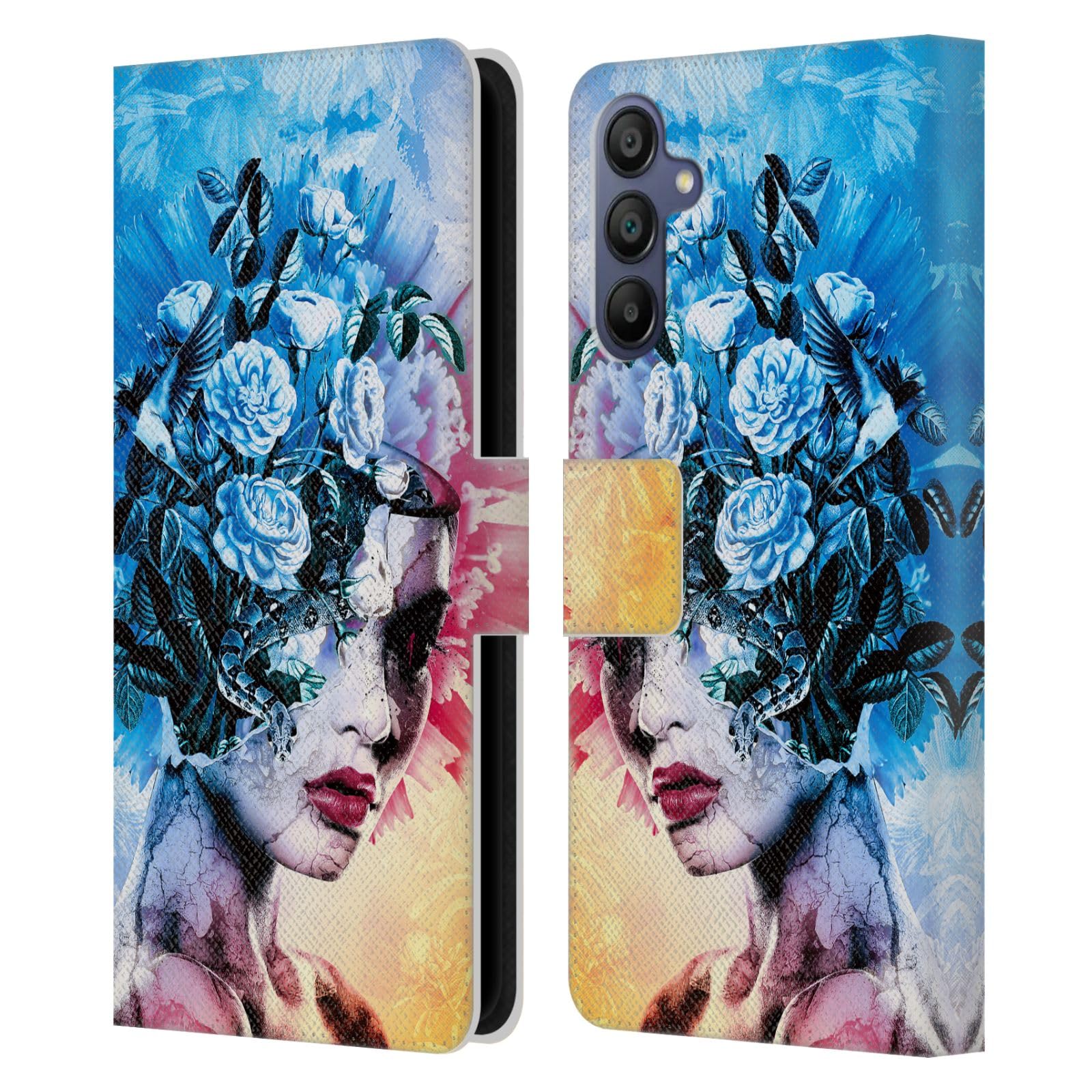 Carcasa Samsung Galaxy A15 de cuero tipo libro Riza Peker Bruja 7