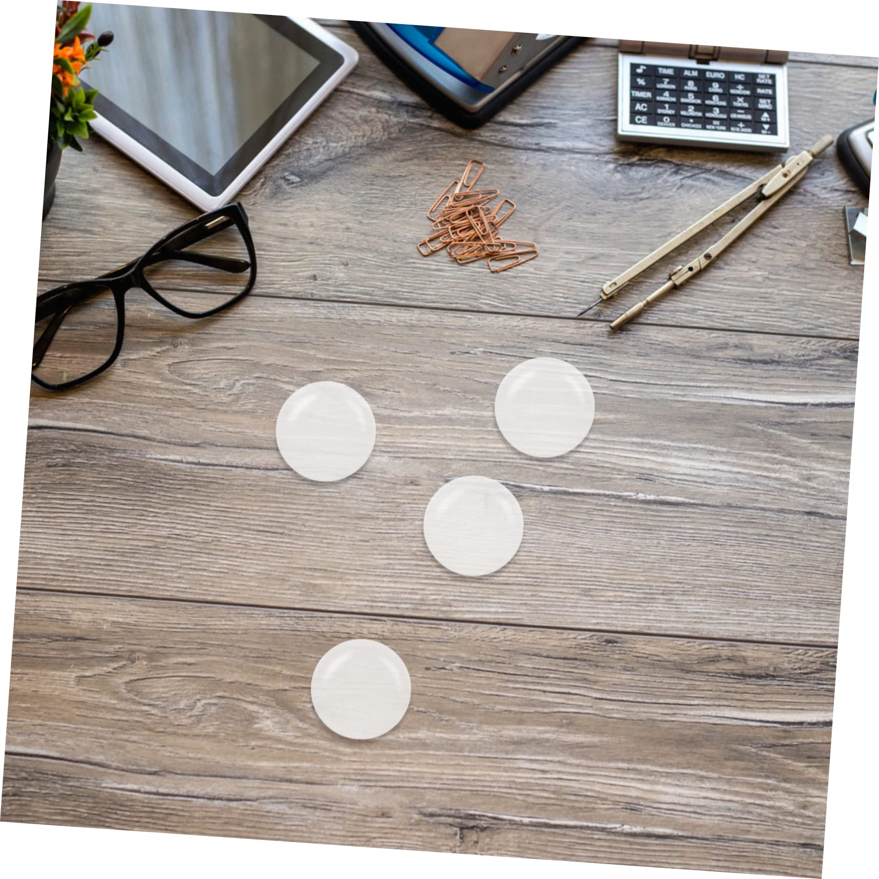 COSMEVIVI 60-Piece Set Convex Lenses High-Durability Physics Teaching Tools for Middle School Science Experiments