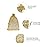 Jexila 100PCS Gold Organza Bags 4x6 inch with Drawstring Jewelry Gift Bags for Wedding Party Favor Pouches Christmas Small Mesh Bags (Gold)