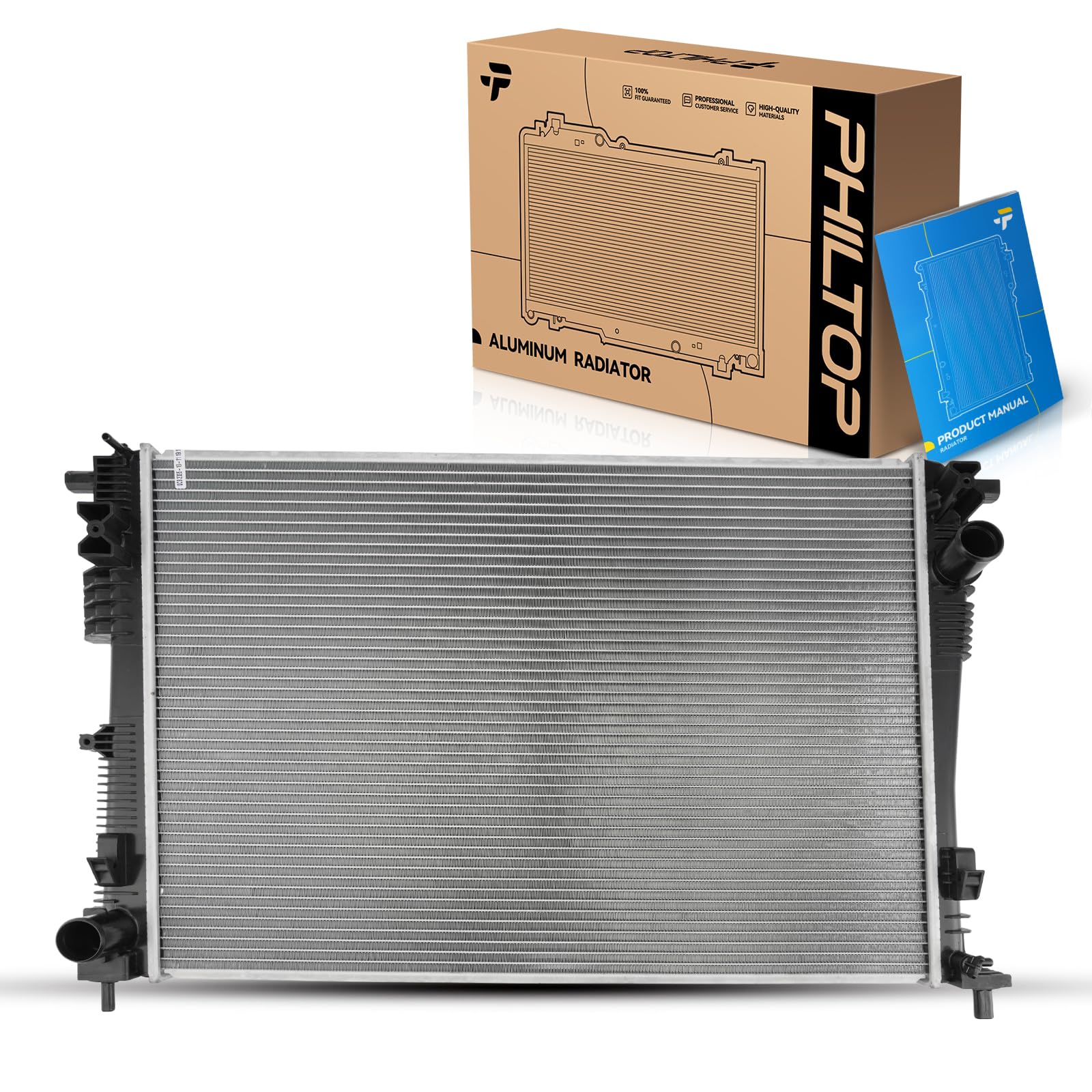 PHILTOP CU13641 Radiator Replacement for Pacifica, Voyager