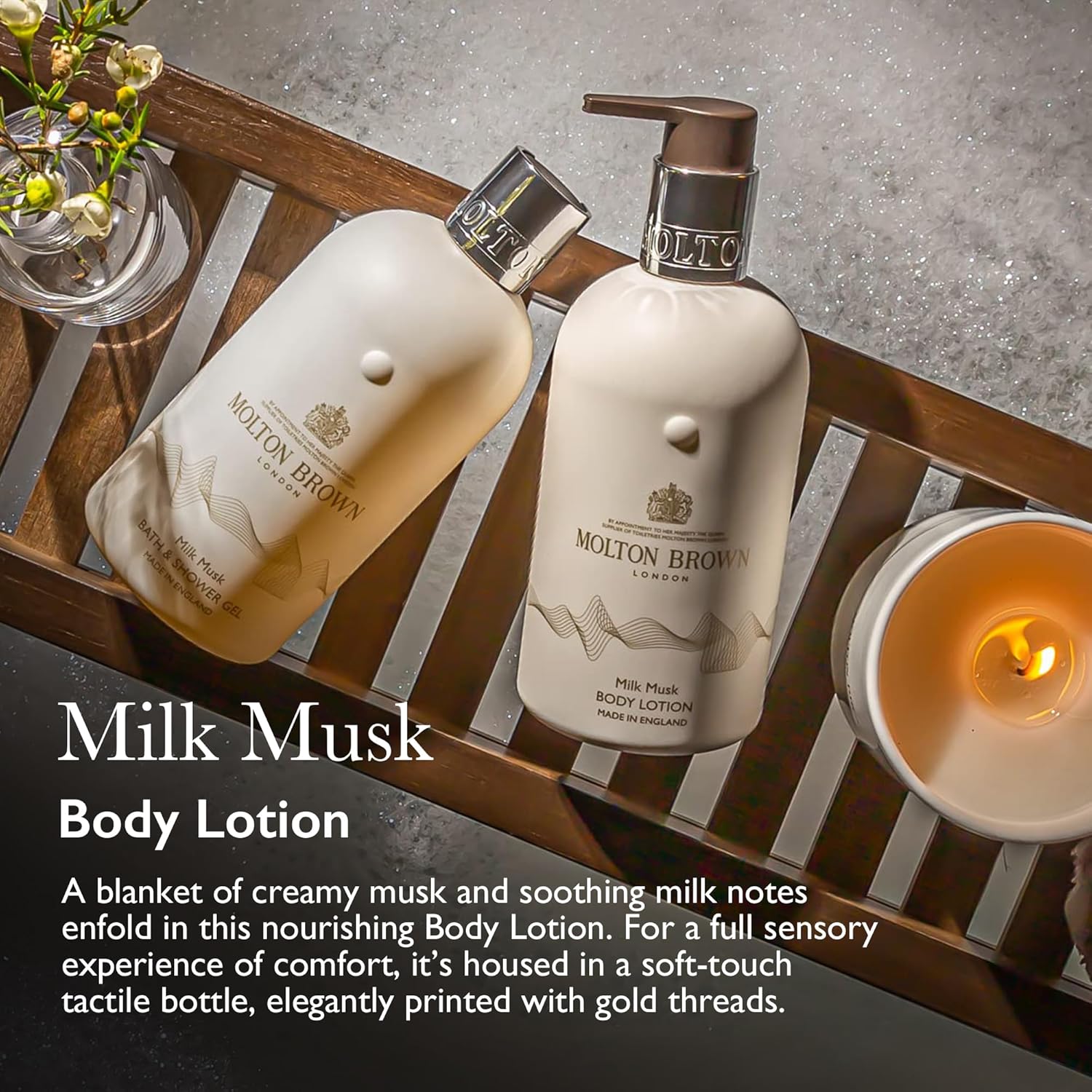 Molton Brown Milk Musk Body Lotion 10 fl. oz.