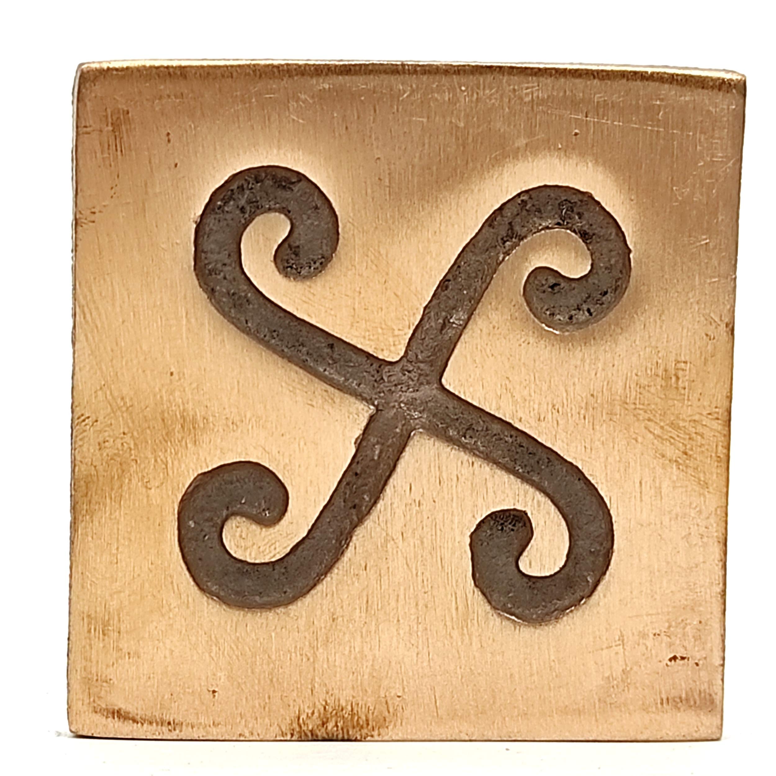 Plus Value Copper Spiral Block for South-East Toilet, Bedroom, Entrance Main Door Vastu Remedies Products Items for Home & Office