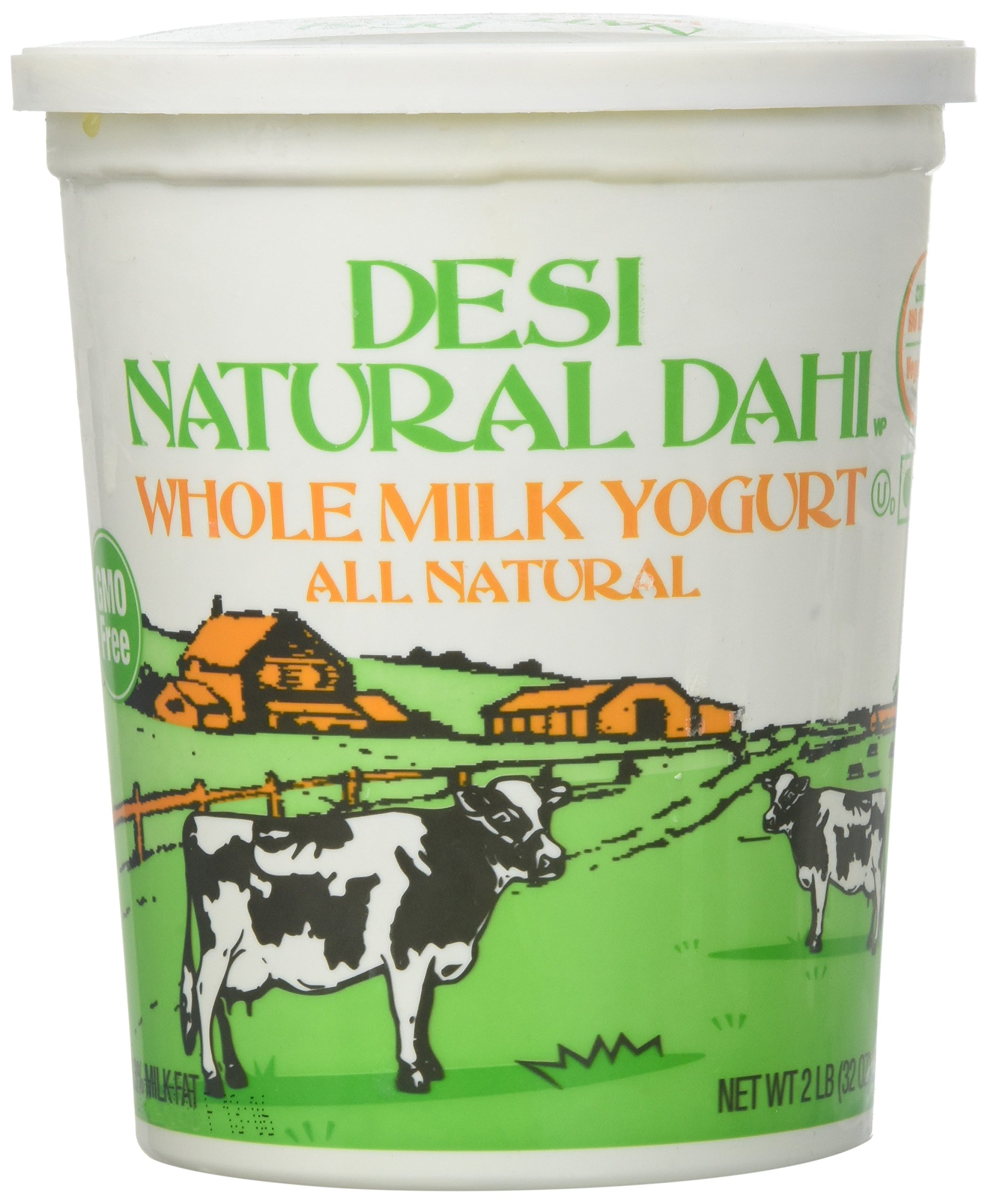 Derle, Desi Natural Dahi (Yogurt), 2 Pound(LB)
