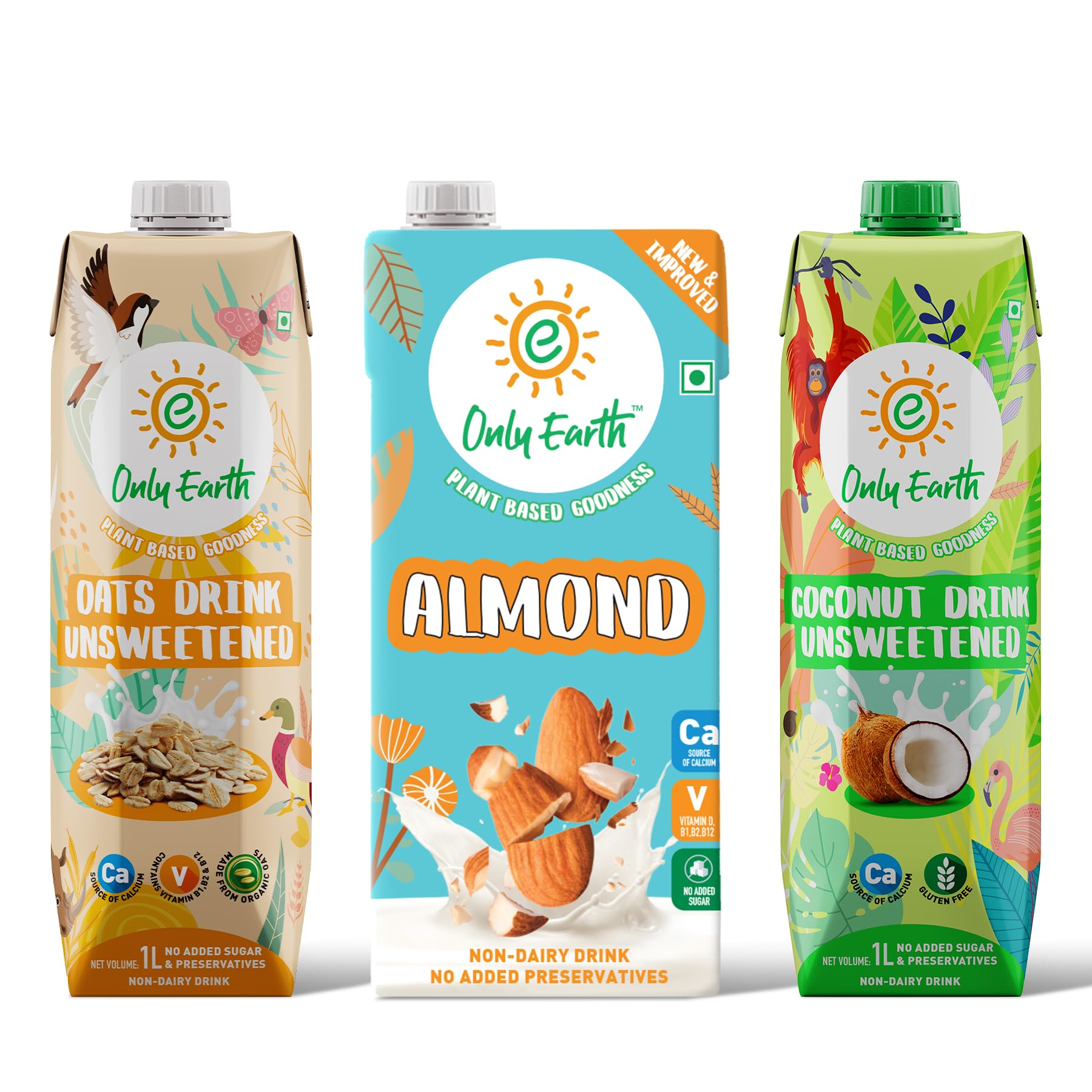 See full amazon price history chart for Only Earth Unsweetened Oats Coconut Almond Drink | Gluten-Free |Soya Free|No Trans-Fat | Low Calorie| Plant-Based Alternative 1 litre (Pack of 3 Variants) Only Earth Unsweetened Oats Coconut Almond Drink | Gluten-Free |Soya Free|No Trans-Fat | Low Calorie| Plant-Based Alternative 1 litre (Pack of 3 Variants) (B0BWDTR5SP) Amazon Price History, Amazon Price Tracker