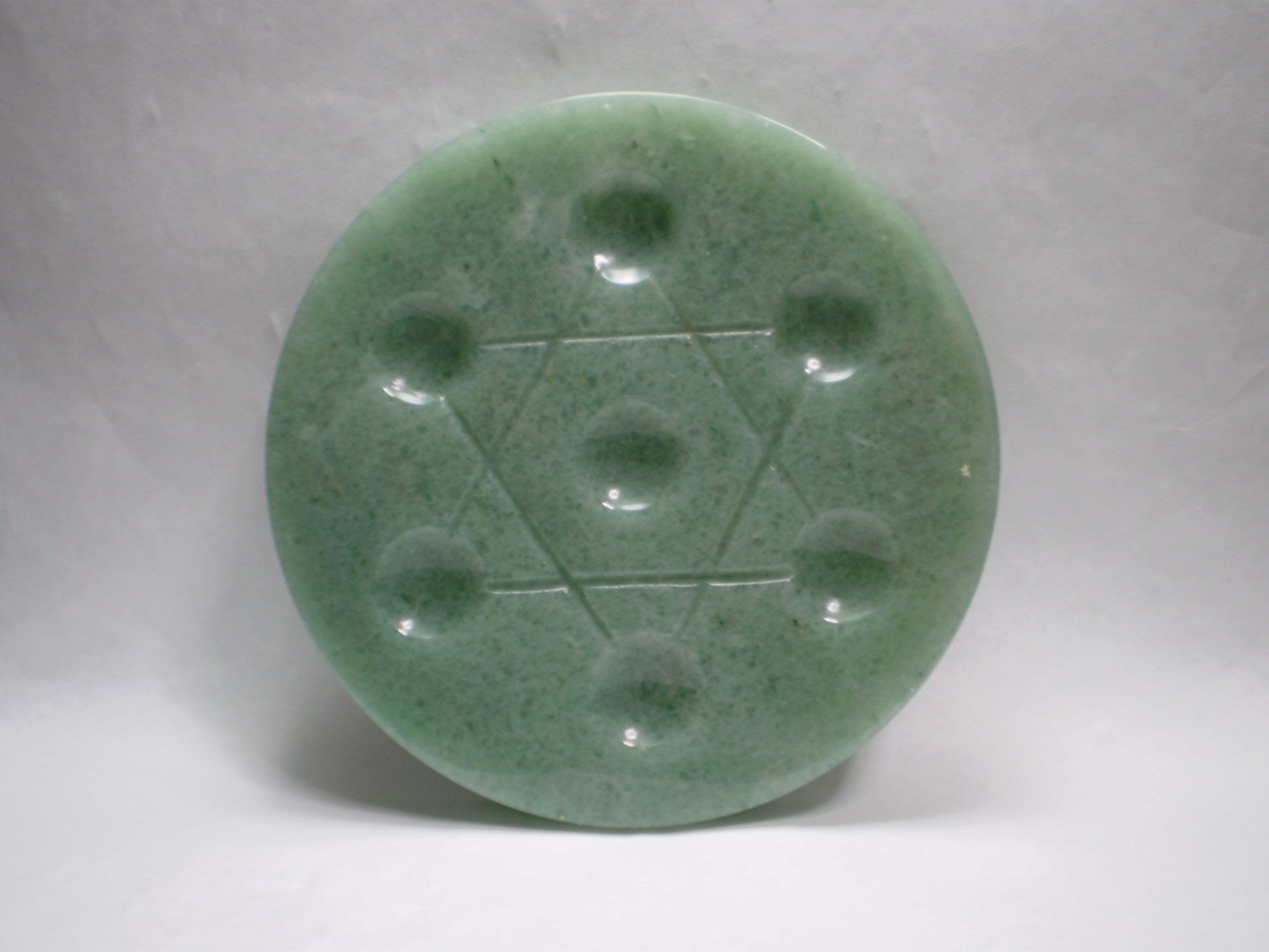 インド翡翠 アベンチュリン　置物 木製台座付き　100㎜ 楽天市場】アベンチュリン インド翡翠 七星陣 天然石 パワーストーン