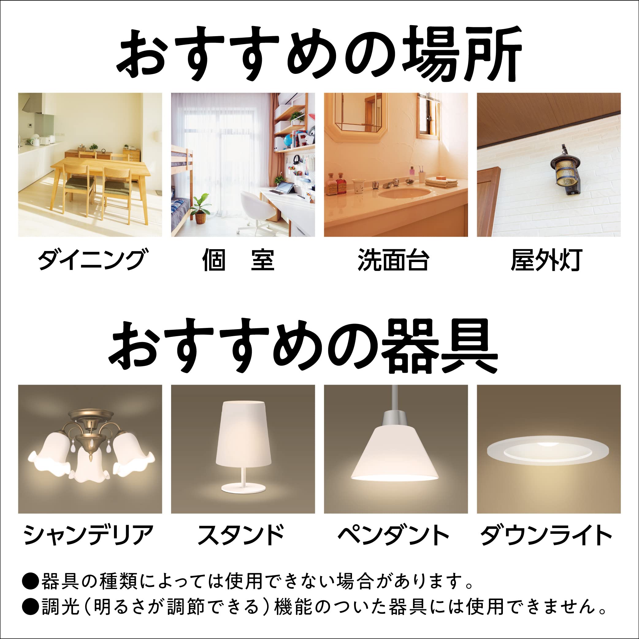 Amazon.co.jp: パナソニック LED電球 口金直径26mm 電球40形相当 