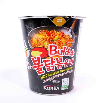 Samyang 70g Samyang Turkey Fried Noodle, Dry Mixed Noodle, Soak Noodle, Instant Noodle 70g Cup