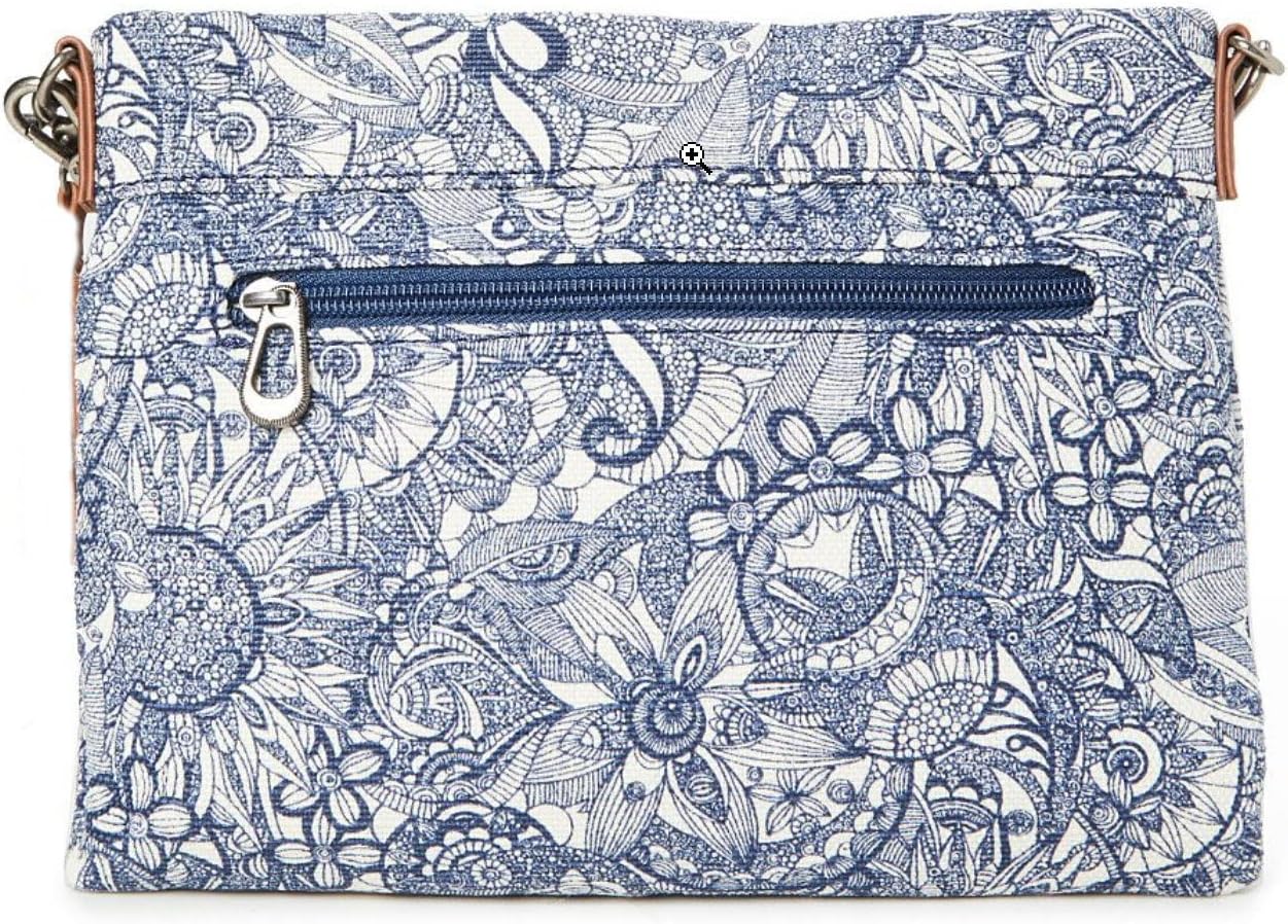 Sakroots Camden Small Crossbody Navy Spirit Desert 3