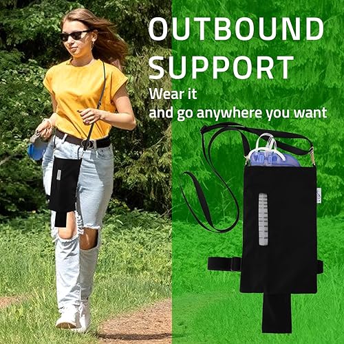 Miniatura 4 de Funda NephroCare  Cinturón ajustable para tubo de nefrostomía y bolsa de drenaje, discreta y lavable a máquina, diseño cómodo para pacientes con