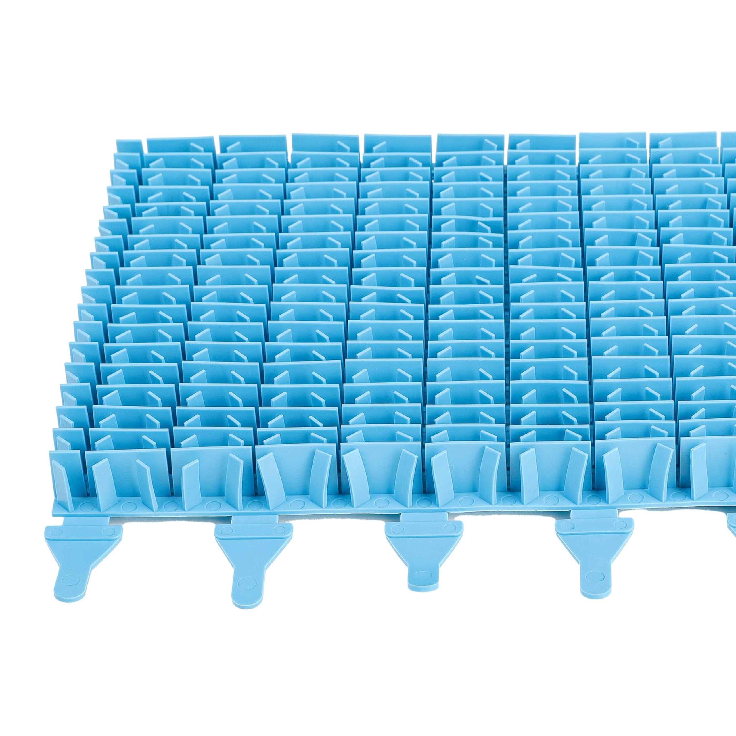 vhbw 2X Cepillo Compatible con Zodiac Voyager, Sweepy Free, Indigo Robot, Aspirador de Piscina - De Caucho, 30,5 x 24,4 x 5,8 cm