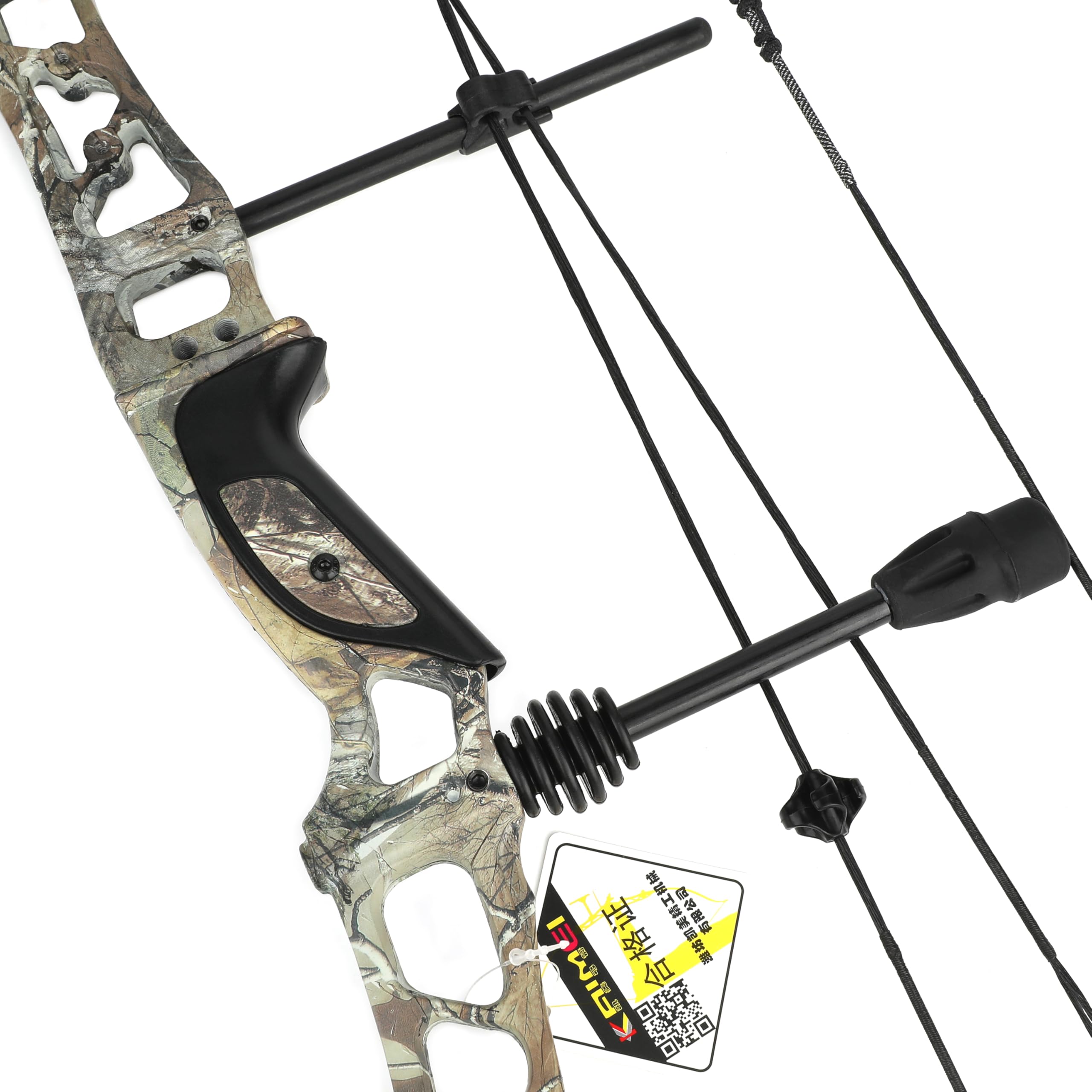 SHARROW Set Arco Compound e Frecce, Peso di Tiro 35-70 libbre, Lunghezza di Tiro 16“-30”, Kit Arco Compound da Caccia 320fps Tiro con l'arco Set per Adulti Principianti RH