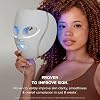 Shark CryoGlow LED Face Mask with Under-Eye Cooling, Anti-Ageing & Blemish Repair, Red & Blue LED, Infrared Light Therapy, Beauty Gifts For Her, USB-C, Remote Control, Storage Bag, Adjustable Straps