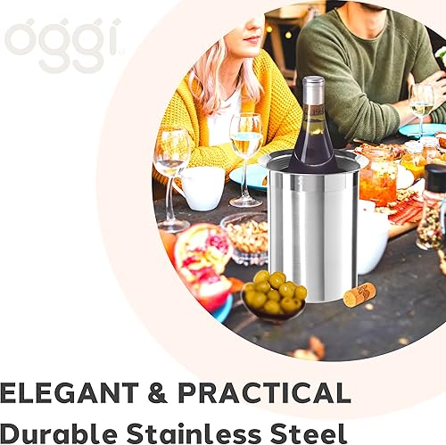 Miniatura 6 de Oggi Enfriador de vino con insertos para congelador