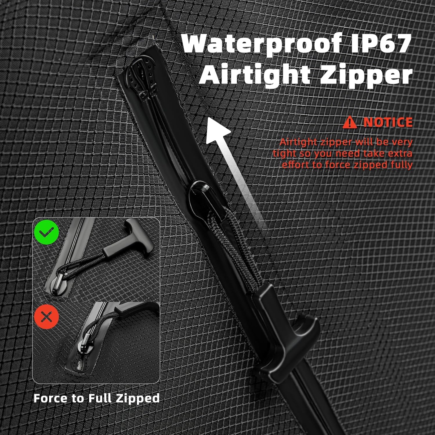 Vacuum Bags for Travel with Wireless Pump, Compression Seal Bags for Clothing Space Saver 33L Professional IP67 Reusable Packing Organizers for Luggage, Suitcases and Backpack(2PC+1 Pump) - Image 6